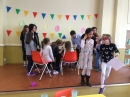Queuing for face painting